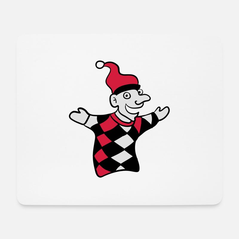 kasperle - Kasperletheater - 3 - Mousepad (Querformat) - Weiß