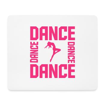 Dance - Tapis de souris (format paysage) - blanc - Devant