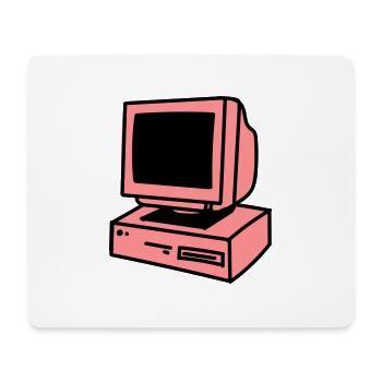 Computer - Mouse Pad (horizontal) - white - Front