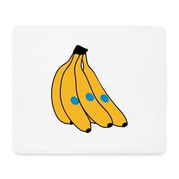 Banana - Mouse Pad (horizontal) - white - Front