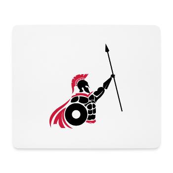spartaner_01 - Mousepad (Querformat) - Weiß - Vorne