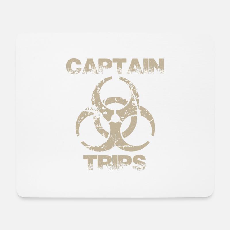 Kapitänsreisen - Mousepad (Querformat) - Weiß