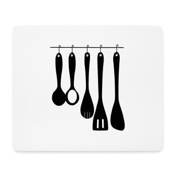 Kitchen tools - Mouse Pad (horizontal) - white - Front