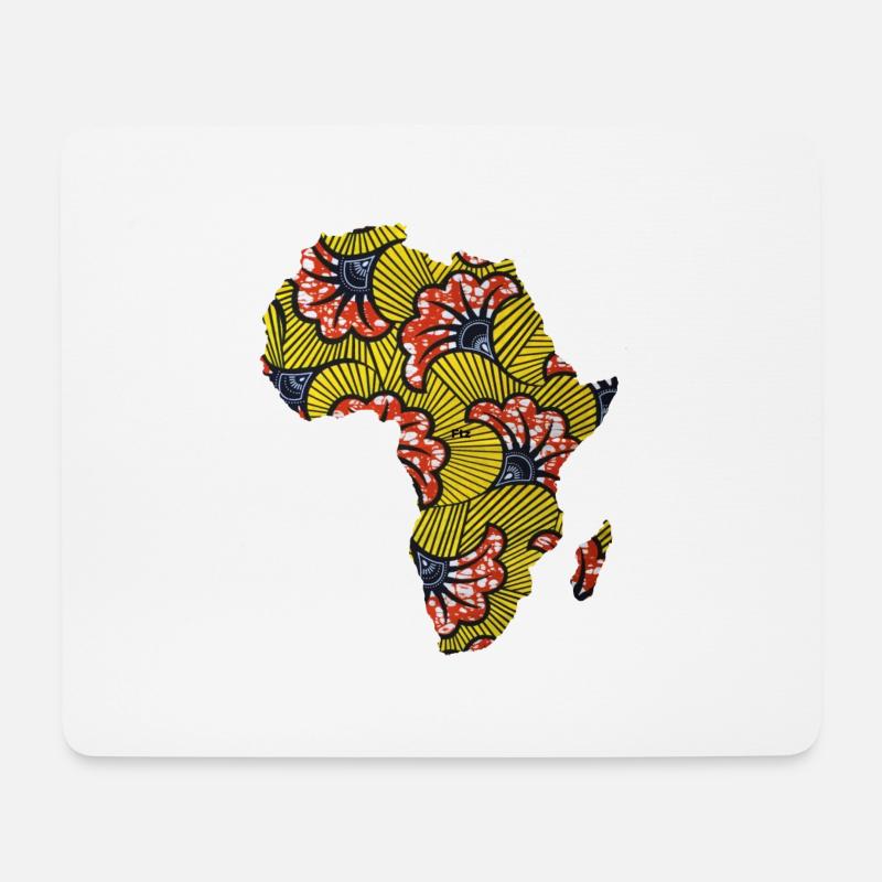 Africa - Mousepad (Querformat) - Weiß