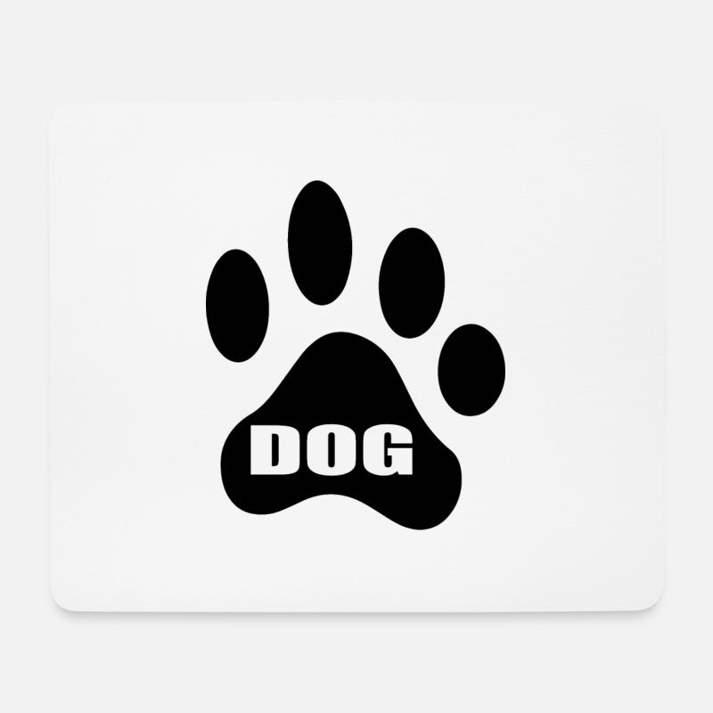 Dog dog - Mouse Pad (horizontal) - white