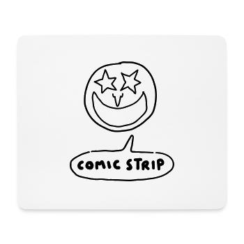 COMIC STRIP - Tapis de souris (format paysage) - blanc - Devant
