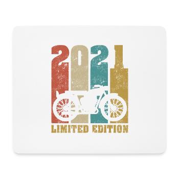 Vintage Moto 2021 Rétro Cadeau D'anniversaire - Tapis de souris (format paysage) - blanc - Devant
