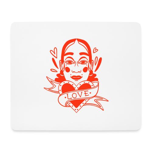 Like A Tattoo Red - Mousepad (Querformat)