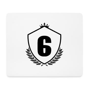 Coat of arms 6 - Mouse Pad (horizontal) - white - Front