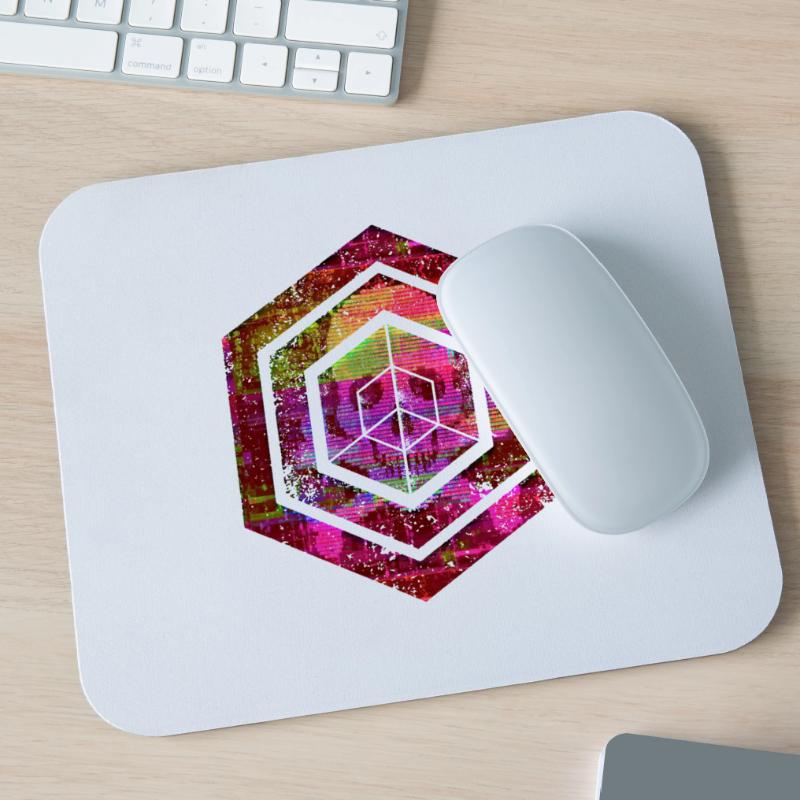 Codage géométrique du programmeur de programmation hexagonale Tapis de souris (format paysage)