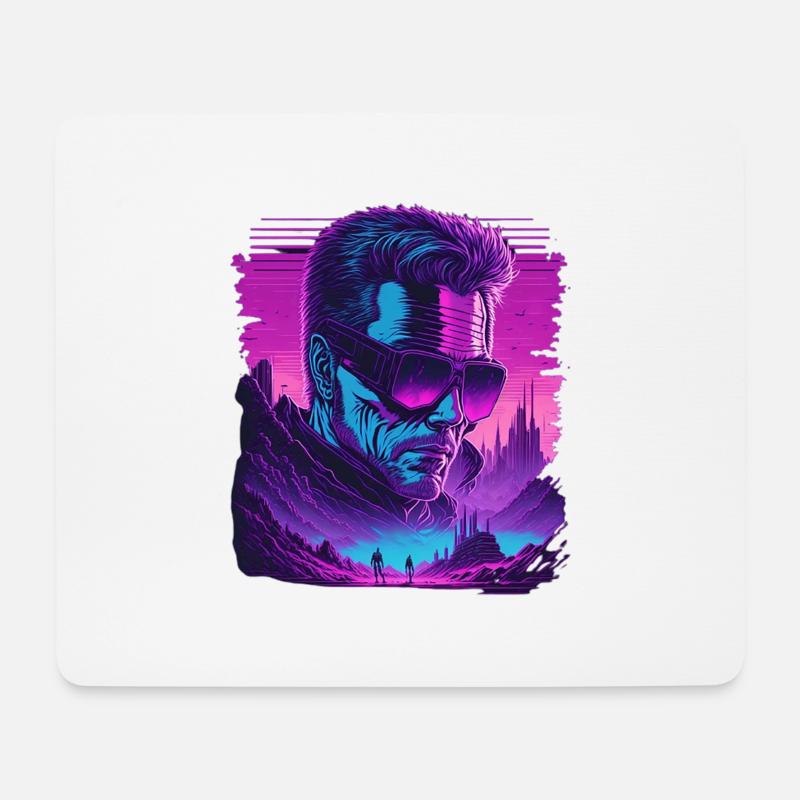 Die Voyager - Mousepad (Querformat) - Weiß