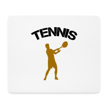 tennis - Mouse Pad (horizontal) - white - Front
