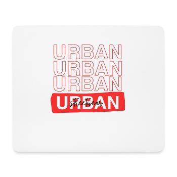 Dicton du design streetwear urbain - Tapis de souris (format paysage) - blanc - Devant