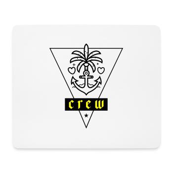 Crew Anchor Love Vacation - Tapis de souris (format paysage) - blanc - Devant