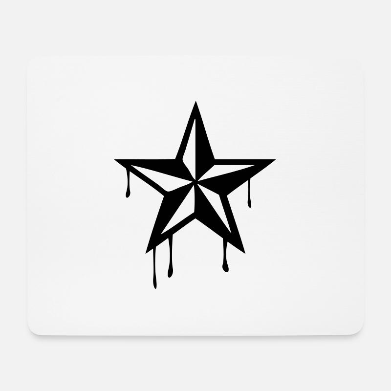 nautic_star1 - Mousepad (Querformat) - Weiß