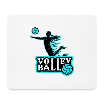 volleyball - Mouse Pad (horizontal) - white - Front