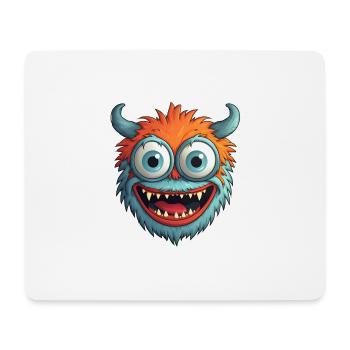 Halloween Monster - Mousepad (Querformat) - Weiß - Vorne