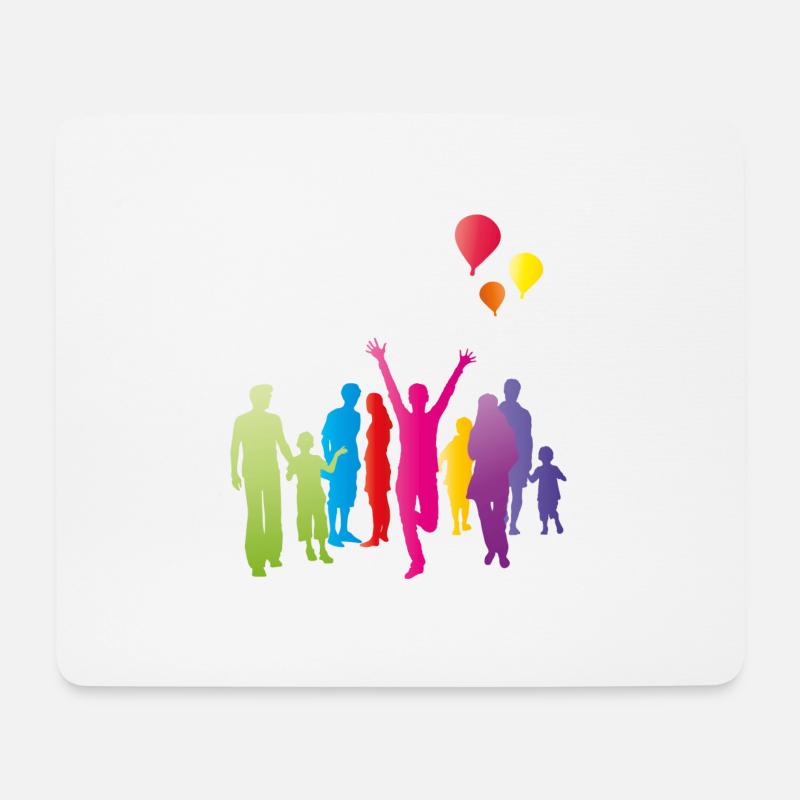 lets go party - Mouse Pad (horizontal) - white