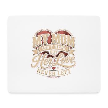 Mama-Souvenirgeschenk – Ihre Liebe hat Vintag nie verlassen - Mousepad (Querformat) - Weiß - Vorne
