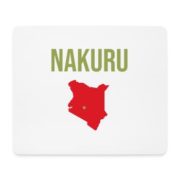 Nakuru Kenya Souvenir Nakuru - Mouse Pad (horizontal) - white - Front
