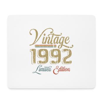Vintage 1992 Limited Edition Birth Vintage 1992 - Mouse Pad (horizontal) - white - Front