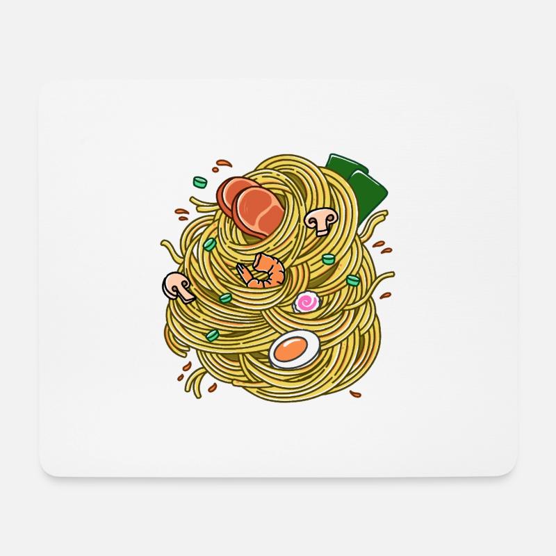 Ramen!! - Mouse Pad (horizontal) - white