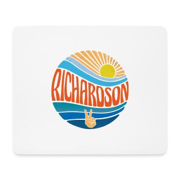 Richardson Hemd Vintage Sunset Richardson Groovy - Mousepad (Querformat) - Weiß - Vorne