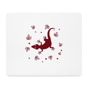 Salamander - Amphibie Tier - Mousepad (Querformat) - Weiß - Vorne