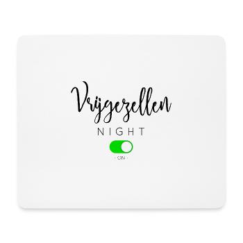 Vrijgezellen night - Tapis de souris (format paysage) - blanc - Devant