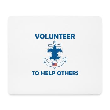 Seepfadfindergesetz Gelübde - Mousepad (Querformat) - Weiß - Vorne