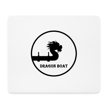 Dragon Boat Chinese Dragon Boat Crew Paddling - Mouse Pad (horizontal) - white - Front