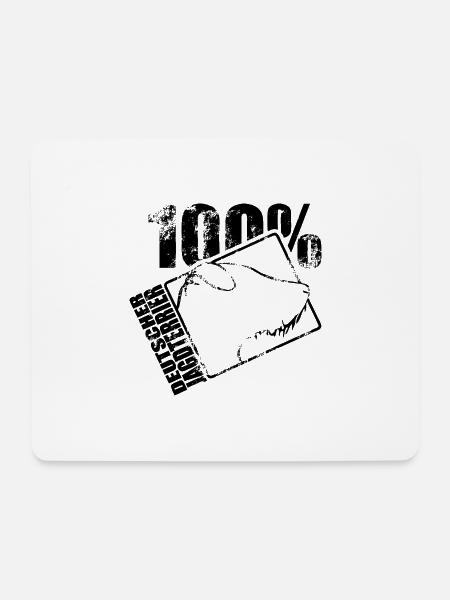 DEUTSCHER JAGDTERRIER 100 Hunde Hund Wilsigns - Mousepad (Querformat) - Weiß