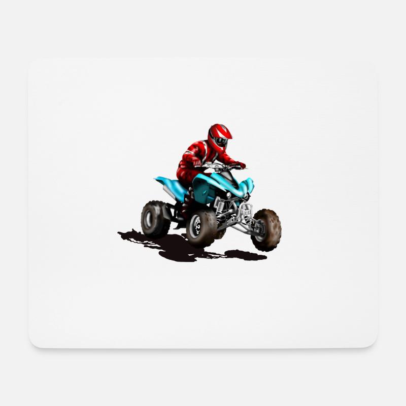 ATV - Mouse Pad (horizontal) - white