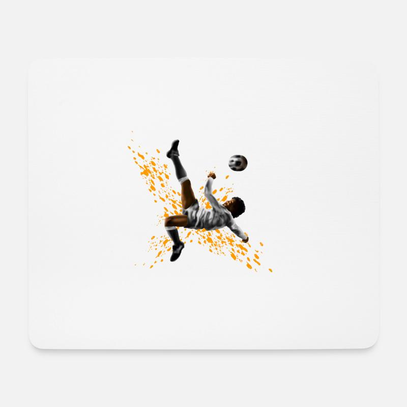 football - Tapis de souris (format paysage) - blanc