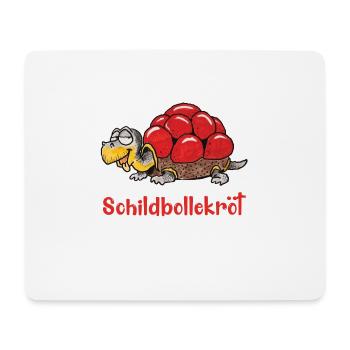 Schwarzwald Schildkröte "Schildbollekröt" Hilde - Mousepad (Querformat) - Weiß - Vorne