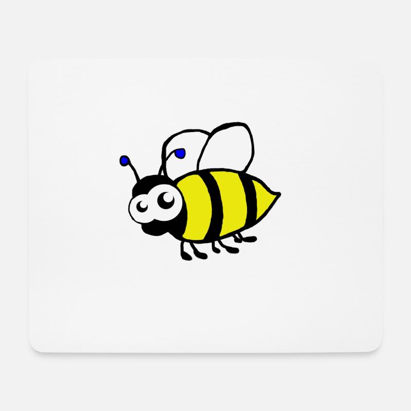 Hummel - Mousepad (Querformat) - Weiß