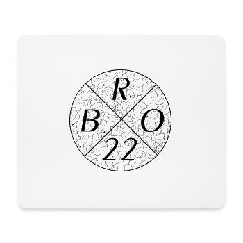 Bro 22 - Mousepad (Querformat) - Weiß - Vorne