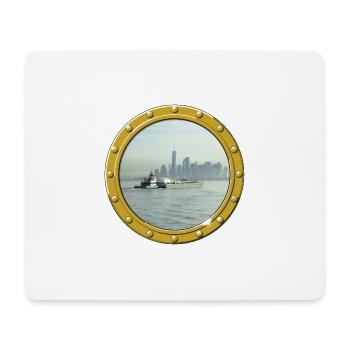 New York-Upper Bay - Mouse Pad (horizontal) - white - Front