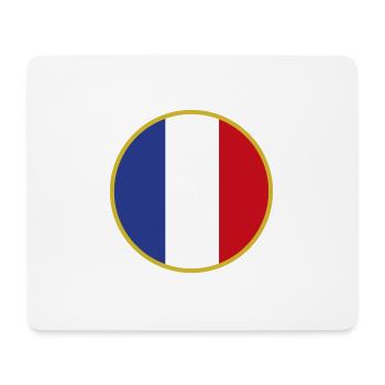 I Love France Elegance Style Design T-Shirt - Mouse Pad (horizontal) - white - Front