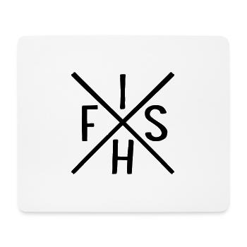 fishing - Mouse Pad (horizontal) - white - Front