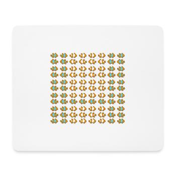 Meer an Nemo Fische - Mousepad (Querformat) - Weiß - Vorne