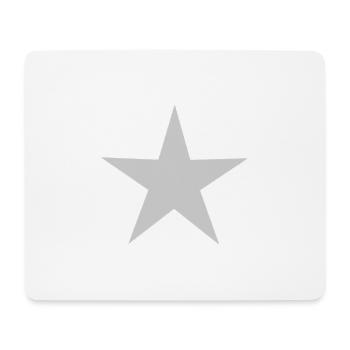 STERN. STERNE. STERN. FEST. JAHRESTAG. WEIHNACHTEN - Mousepad (Querformat) - Weiß - Vorne
