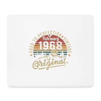 February 1968 - February 1968 Anniversary February 1968 - Mouse Pad (horizontal) - white - Front