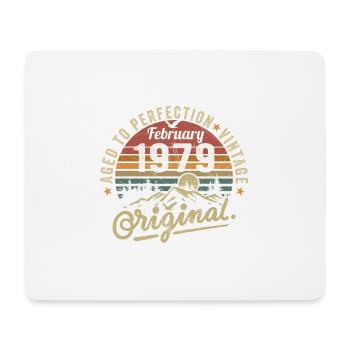 February 1979 - February 1979 Anniversary February 1979 - Mouse Pad (horizontal) - white - Front