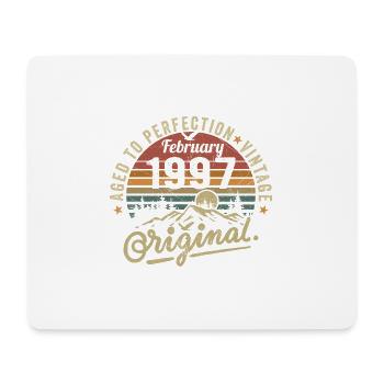 February 1997 - February 1997 Anniversary February 1997 - Mouse Pad (horizontal) - white - Front