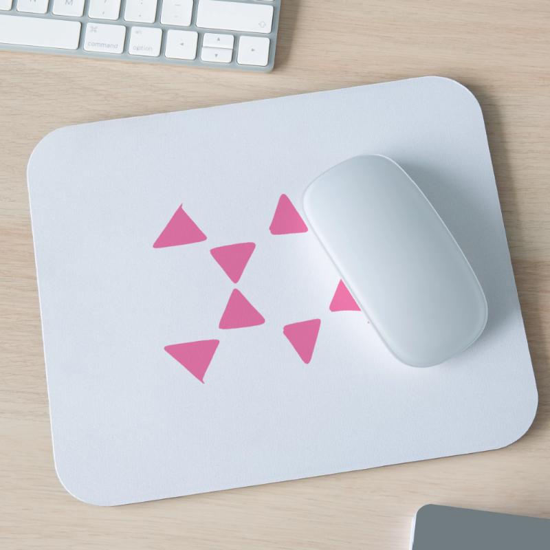Triangular Pattern Triangular Shapes Mouse Pad (horizontal)