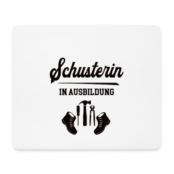 Schusterin in Ausbildung Schusterausbildung Lehre - Mousepad (Querformat) - Weiß - Vorne