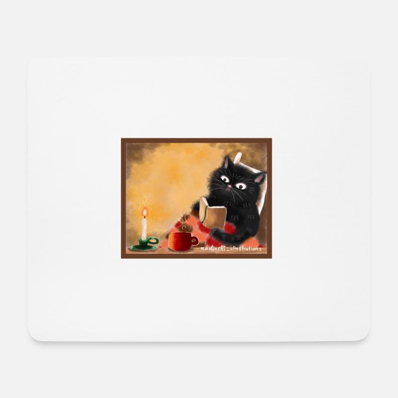 rainy day - Mousepad (Querformat) - Weiß