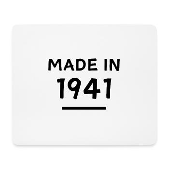 Fabriqué en 1941 - Année de naissance / Anniversaire - Tapis de souris (format paysage) - blanc - Devant