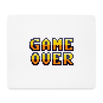 Game Over Retrogaming Vintage-Pixel - Mousepad (Querformat) - Weiß - Vorne